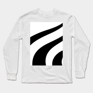 Black and white pattern Long Sleeve T-Shirt